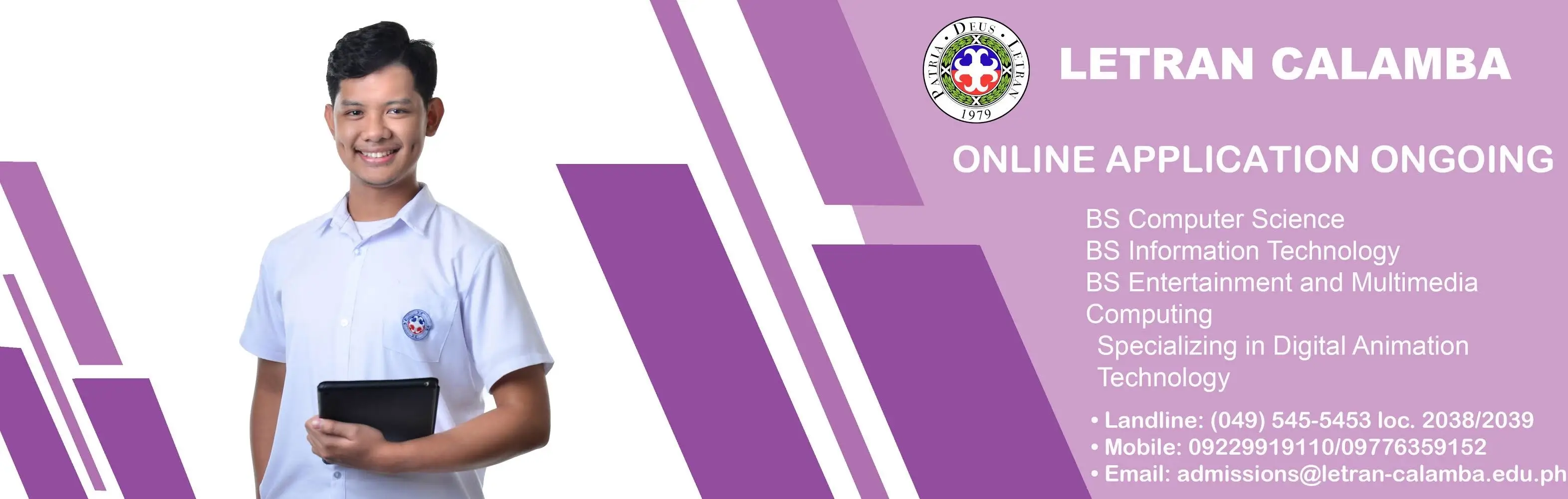 A banner for the School of Computer Studies and Technology Program.