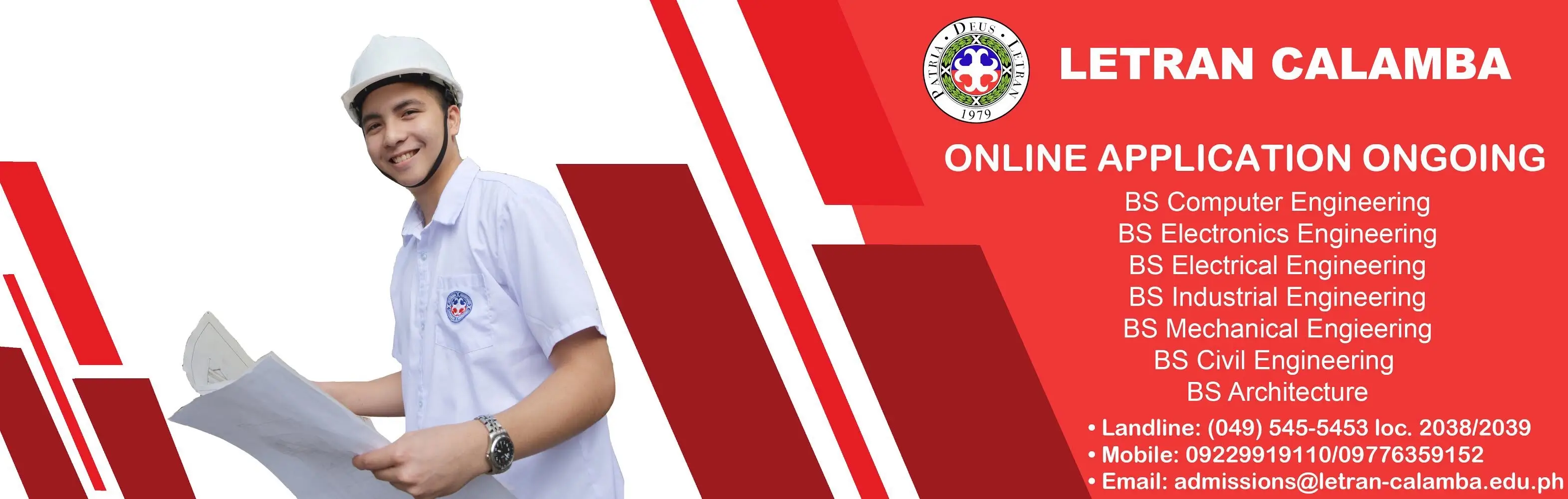 A banner for the School of Engineering and Architecture Program.